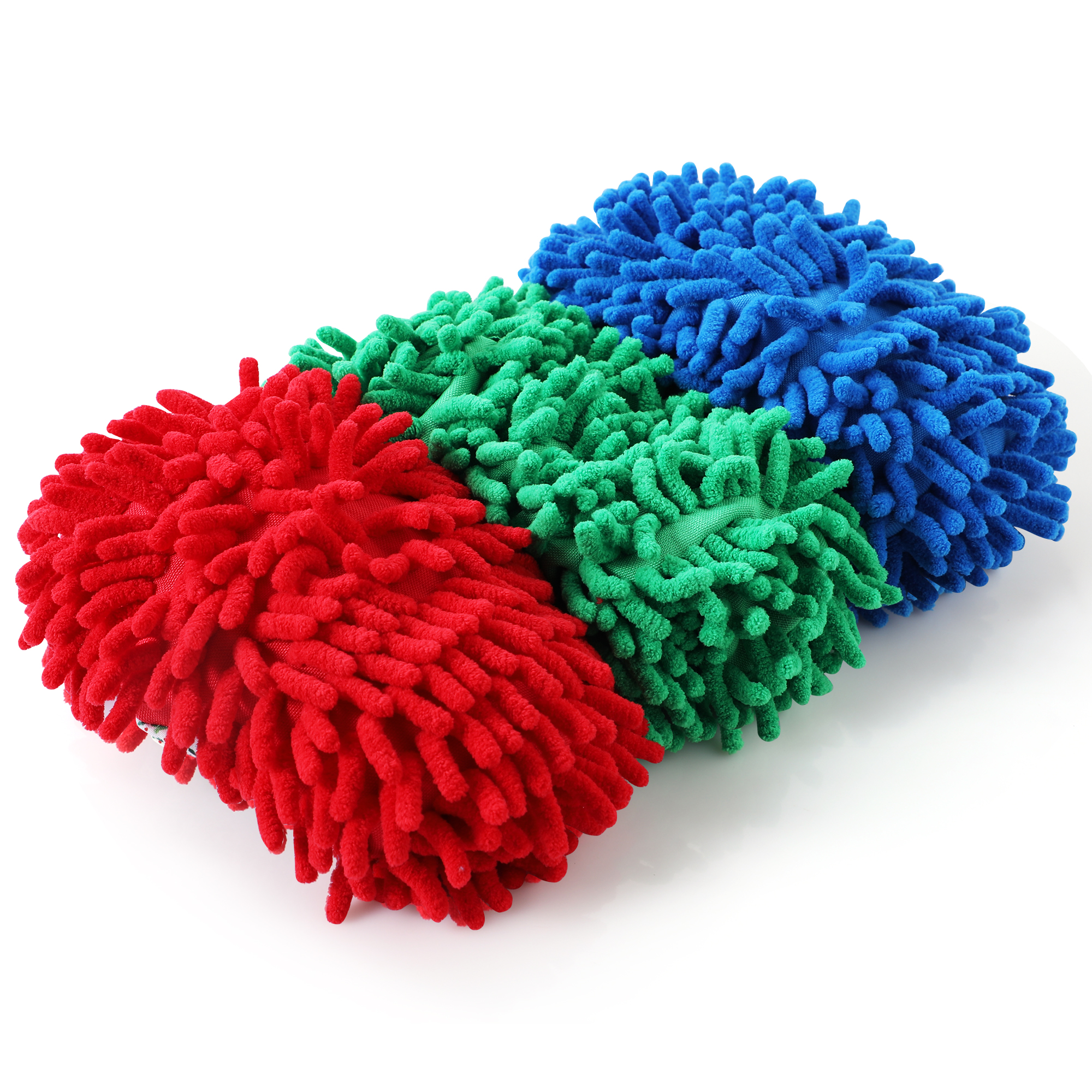 Microfiber Mop Slippers for Floor Cleaning | Machine Washable | 3-Pack