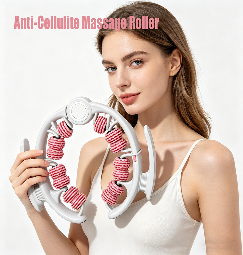 Anti-Cellulite Massage Roller | Lymphatic Drainage Deep Tissue