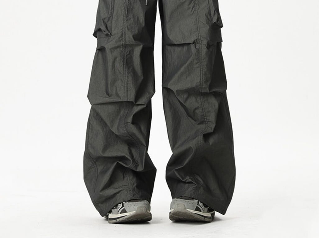 Loose-fit Casual Quick-drying Outdoor Pants | Wide-leg Cargo Style thumbnail 9