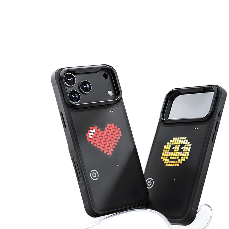 Pixel-Light Phone DIY Animated Drop-Resistant Personalized Creative Case thumbnail 5
