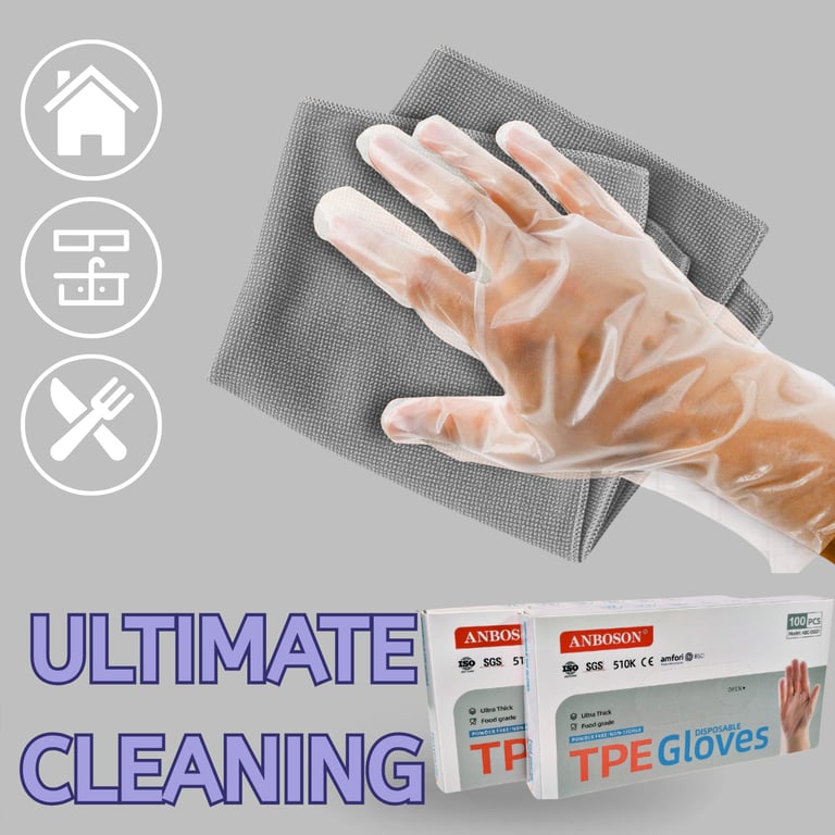 Ultra Thick Powder-Free Nitrile Gloves | Food Service & Cleaning thumbnail 16