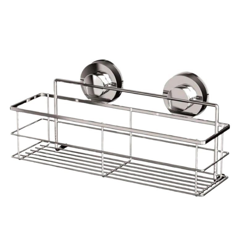 No-Drill Bathroom Shelf Cosmetic Organizer | Adhesive Wall Mount