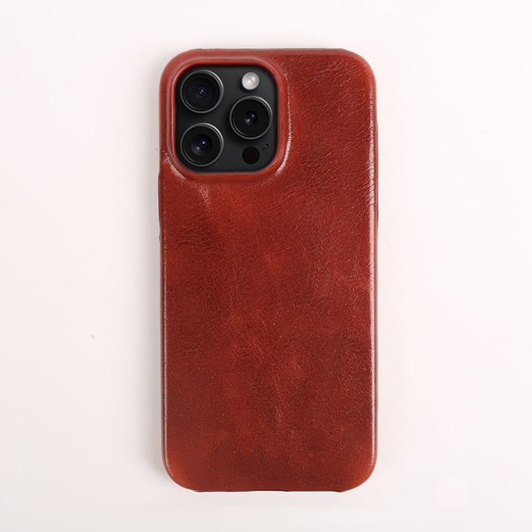 Premium Leather Drop-Resistant iPhone Case | Canadian Shipping thumbnail 2