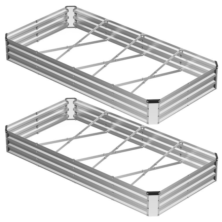 Galvanized Raised Garden Bed | Rust-Resistant Steel Planting Box thumbnail 15