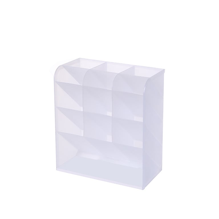 Transparent Large-Capacity Cosmetic Organizer Shelf | Desk Storage thumbnail 4