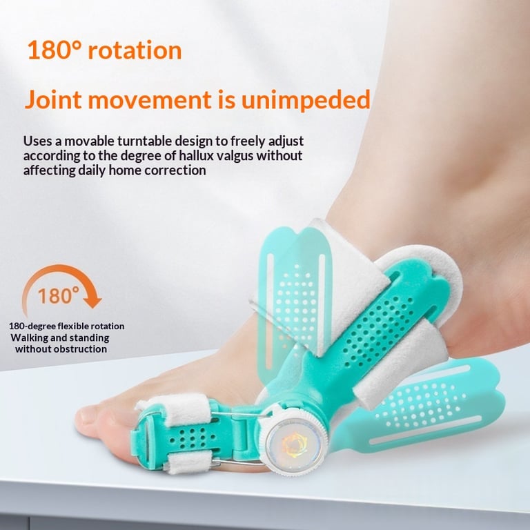 Adjustable Toe Corrector with Knob | Bunion Separator Support thumbnail 10