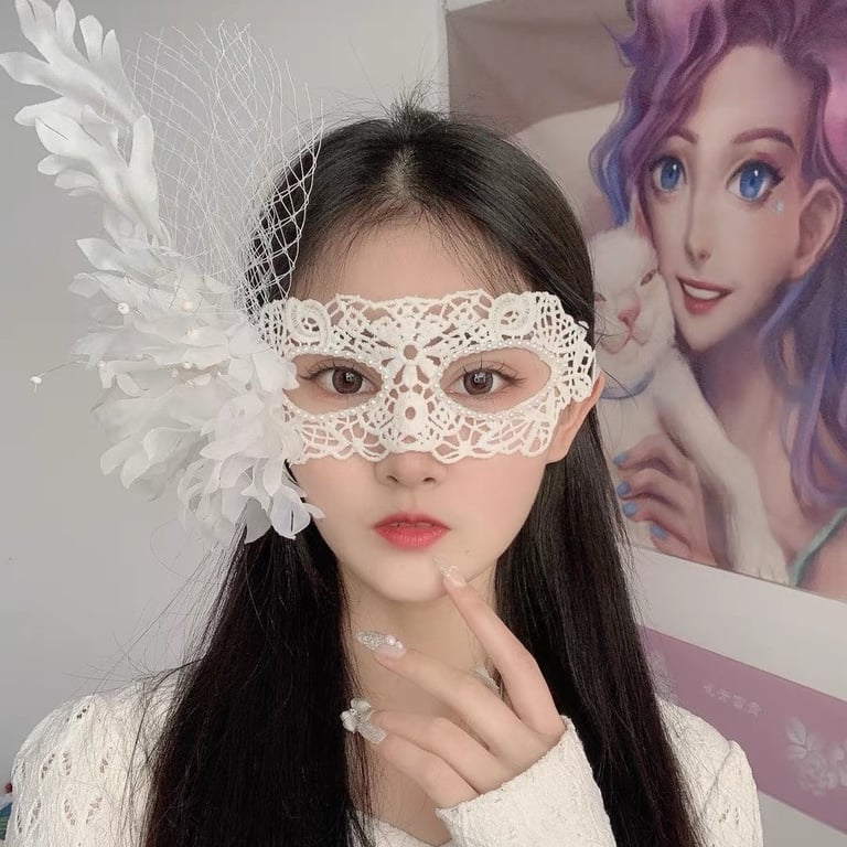 Christmas Half-Face Sexy Party Eye Mask | Masquerade Ball Costume thumbnail 18