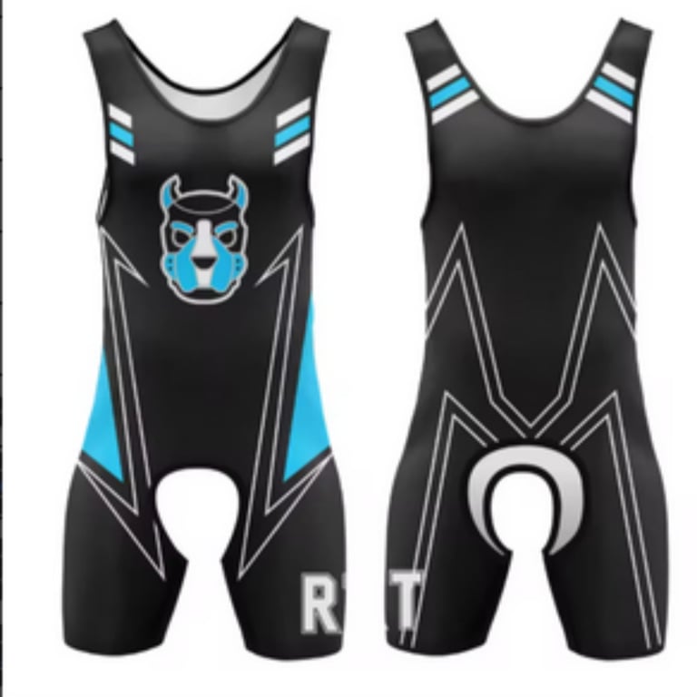 Dog-Head Bodysuit Wrestling Suit with Cutouts | Weightlifting thumbnail 2