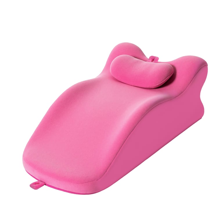 Ergonomic Spinal Posture Support & Multi-Functional Bed Pillow -pink thumbnail 3
