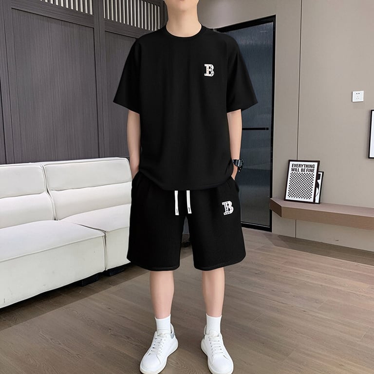 Quick-Drying Breathable Men's Casual Top & Pants Set | Captain Fam thumbnail 13