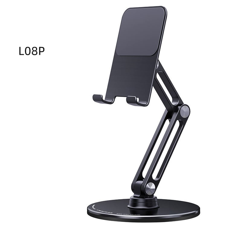 Aluminum Alloy Tablet Stand | Adjustable Desktop Holder for iPad & Phone thumbnail 5