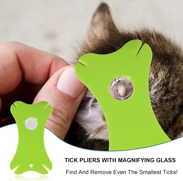8-in-1 Tick Removal Tool Kit for Dogs & Cats | Pet Flea Comb thumbnail 2