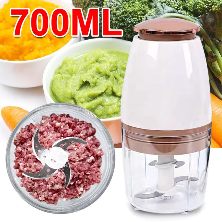 700ML Electric Food Processor Vegetable Chopper Multi Blender | Home & Kitchen thumbnail 6