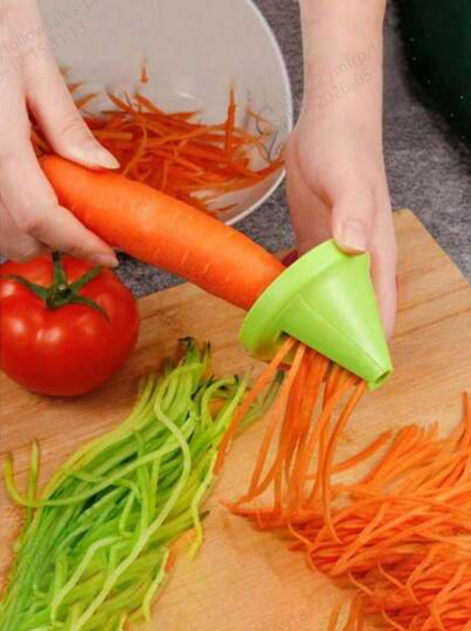 2Pcs Handheld Spiralizer Grater Shredder | Vegetable Noodle Maker thumbnail 10