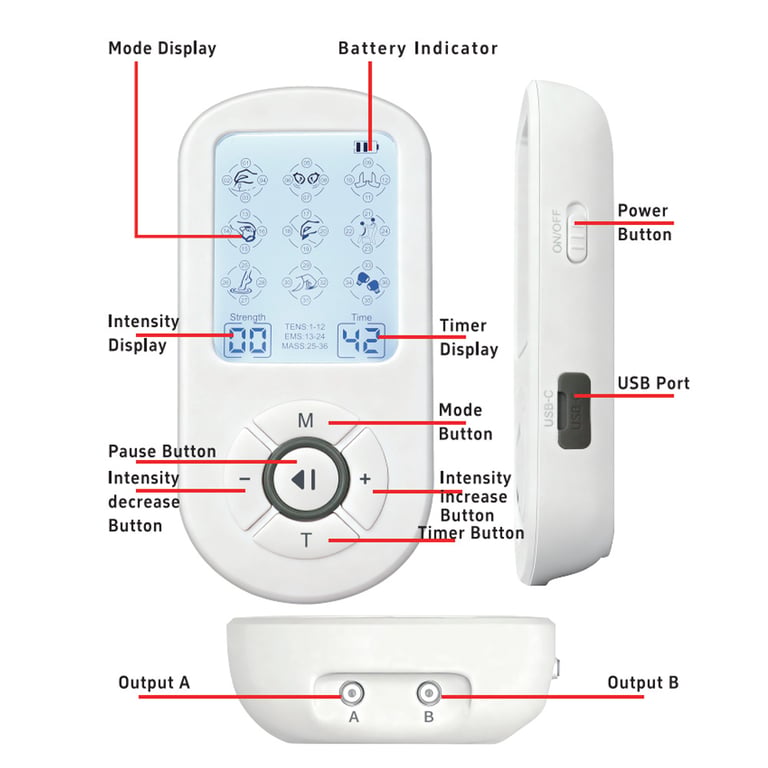 Low-Frequency TENS Massage Device | Pain Relief Canada thumbnail 11