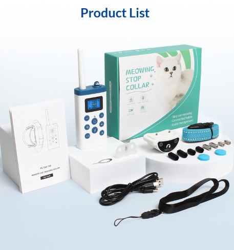 Remote Control Cat Training Collar | Waterproof Behavior Corrector thumbnail 14