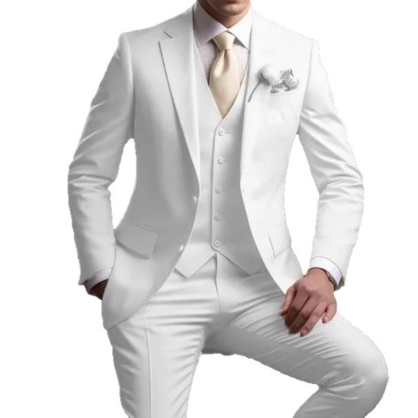 Elegant Business Banquet Suit Set For Men | Three-Piece Formal Wear thumbnail 13