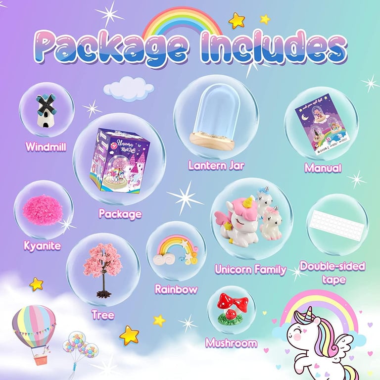 Cute Cartoon LED Night Light for Children | DIY Craft Bedside Lamp thumbnail 2