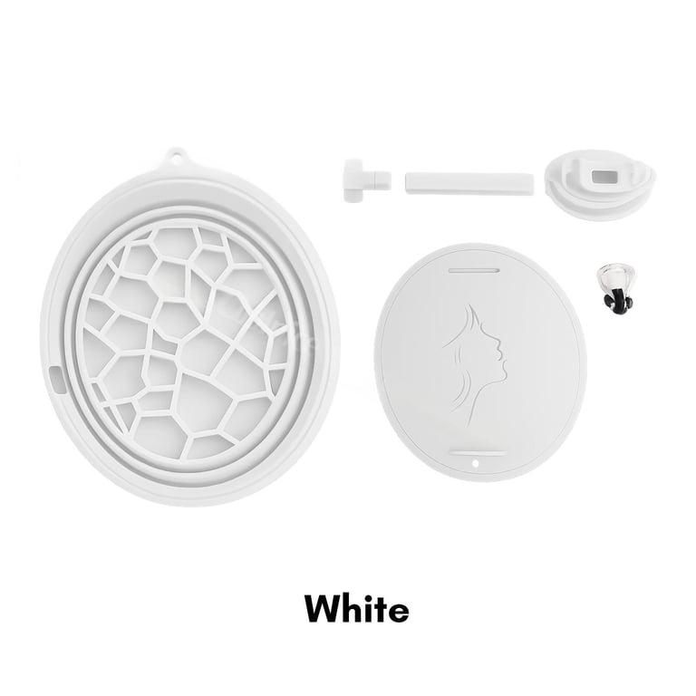 Foldable Ice Pack Facial Care Beauty Ice Bath Basin with Ice Trays - image 1