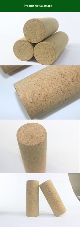 Solid Cork Massage Yoga Block Set | Natural Self-Myofascial Release thumbnail 4