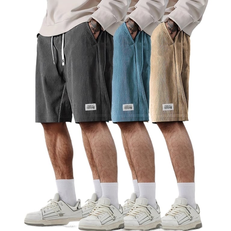 American-Style Mens Quick-Dry Shorts | Breathable Summer Drawstring thumbnail 7