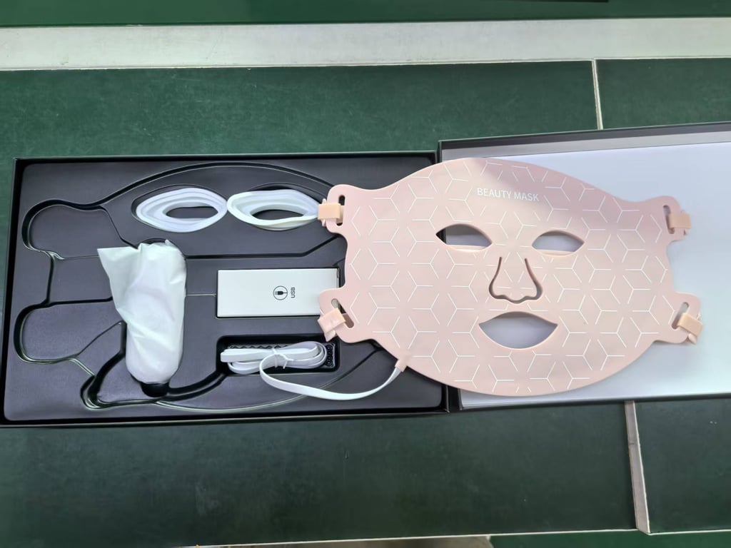 LED Silicone Multicolor Photon Therapy Rejuvenating Facial Mask | Canada thumbnail 16
