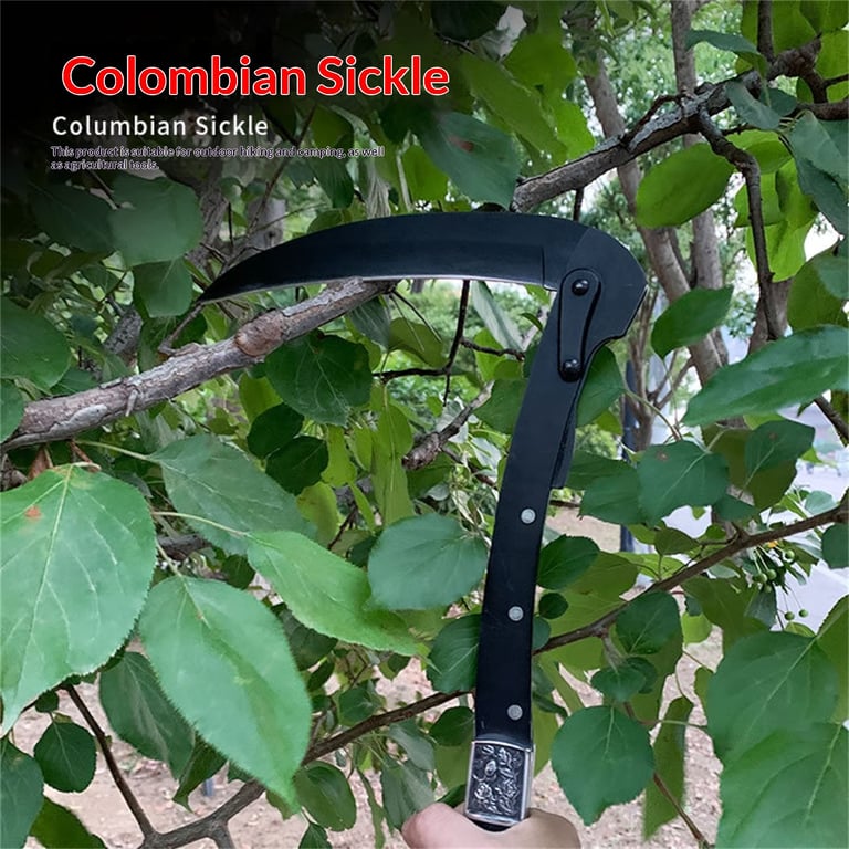 Folding Sickle & Tomahawk Axe Combo | Outdoor Garden Tool