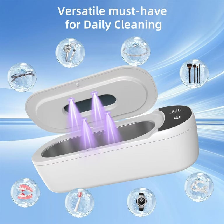Portable UV Eyeglass Cleaner | Sanitize Glasses, Braces & Jewelry thumbnail 8