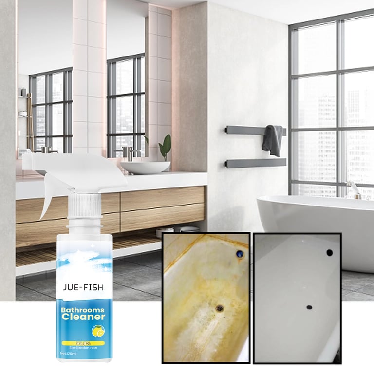 JueFish Bathroom Cleaner | Scale Remover for Glass, Tile & Stainless Steel - image 1