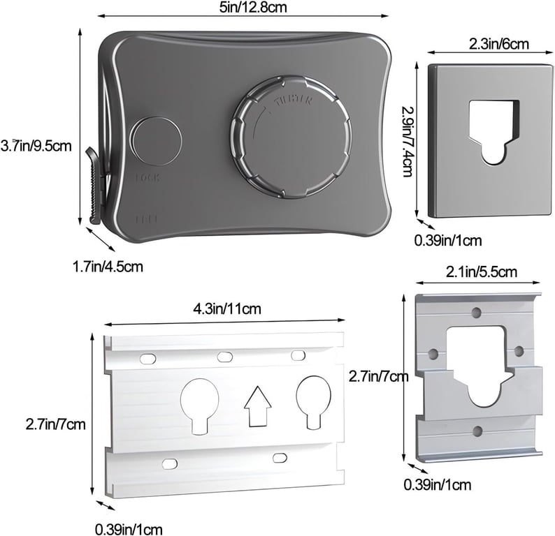 Retractable Clothesline Wall Mounted | Heavy Duty Stainless Steel 510cm