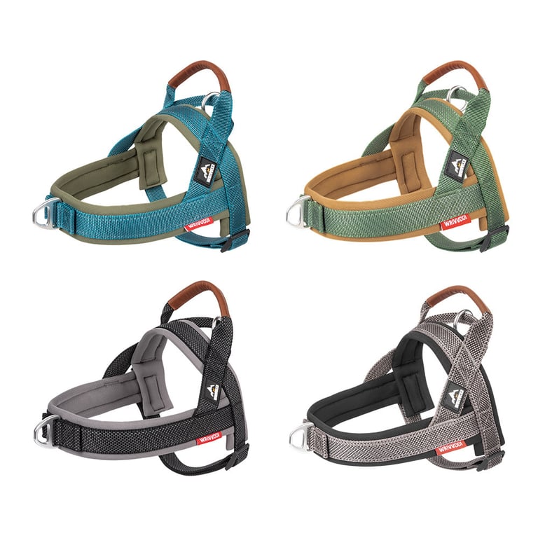 Explosion-Proof Dog Harness with No-Pull Chest Strap | Captain Fam thumbnail 2