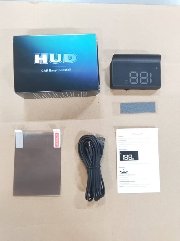 W2 Universal HUD Head-Up Display Car GPS Speedometer | Safe Driving thumbnail 12