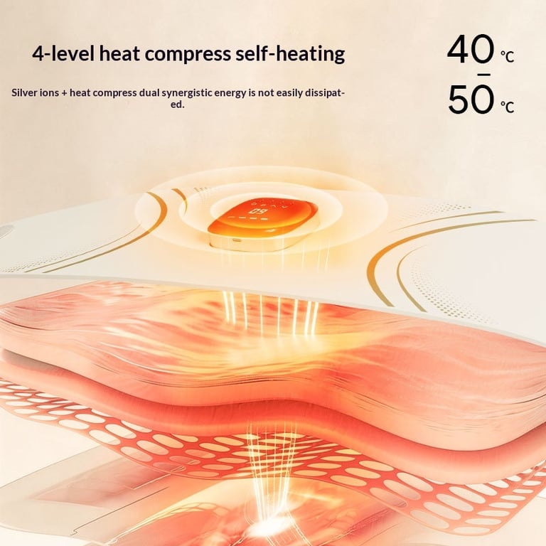 Low-Current Heating Lumbar Massage Device | EMS Waist Belt thumbnail 14