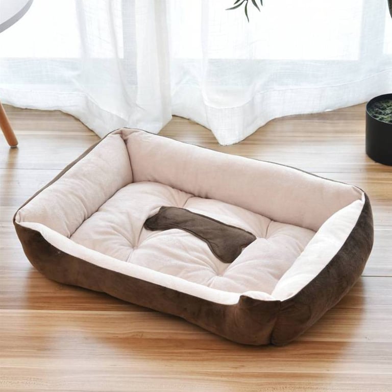 Large Warm Plush Dog Bed Mat Washable Calming Cushion 60x80cm thumbnail 10
