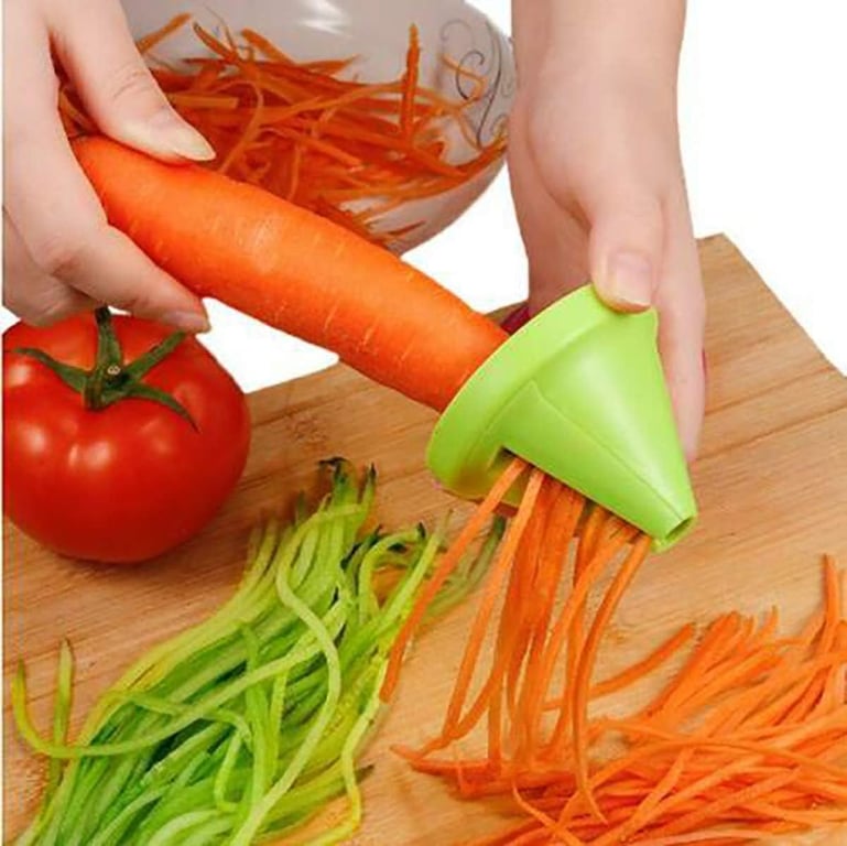 2Pcs Handheld Spiralizer Grater Shredder | Vegetable Noodle Maker thumbnail 7