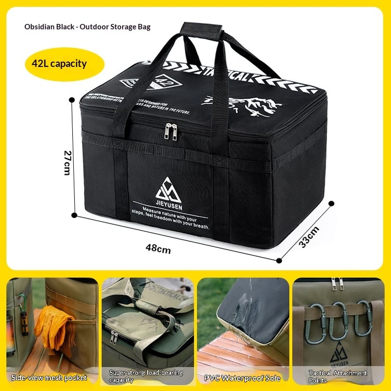Tactical Camping Gear Storage Bag | 42L & 30L Outdoor Organizer thumbnail 15