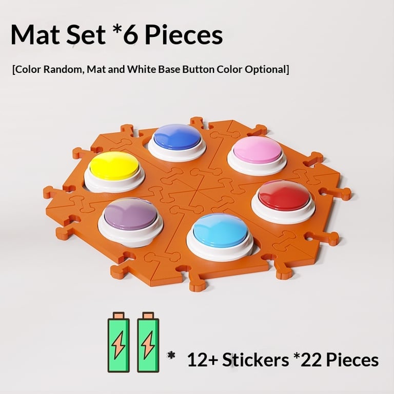 Dog Talking Button Sound-Producing Toy | Interactive Communication Mat thumbnail 9