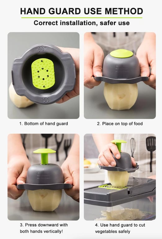 15-In-1 Vegetable Fruit Chopper Cutter for Home & Kitchen | Food Dicer Slicer thumbnail 18
