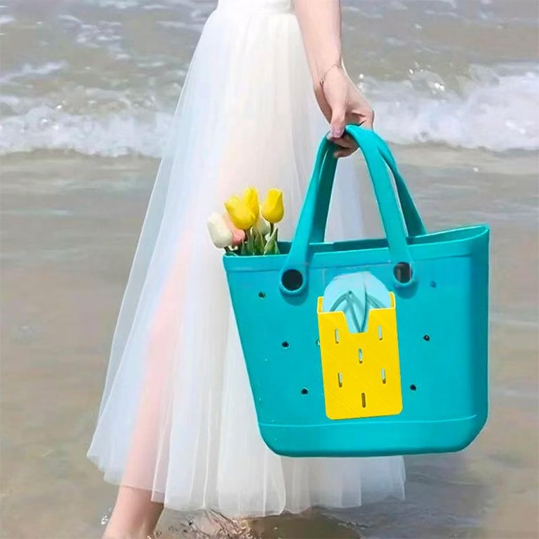 Silicone Beach Bag Phone Holder | Car Phone Holders for Perforated Totes thumbnail 7