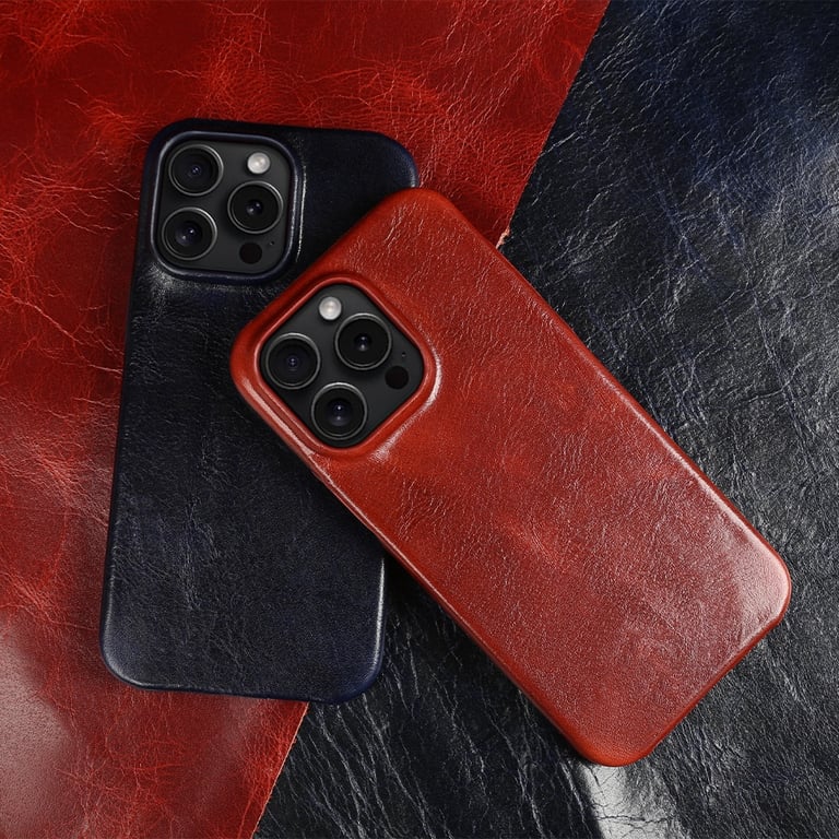 Premium Leather Drop-Resistant iPhone Case | Canadian Shipping thumbnail 4