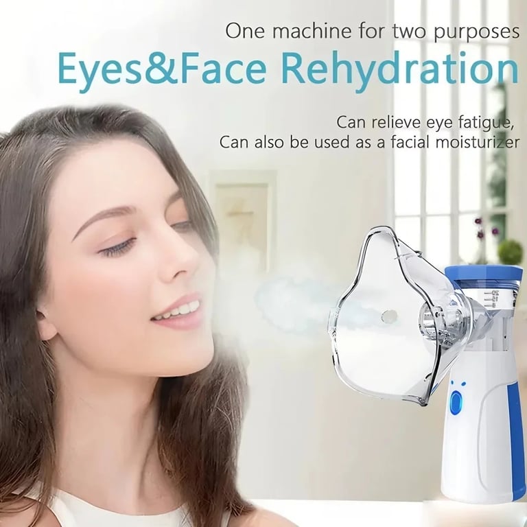 Portable Facial Steamer with Nano-ion Mist | Handheld Moisturizer thumbnail 6