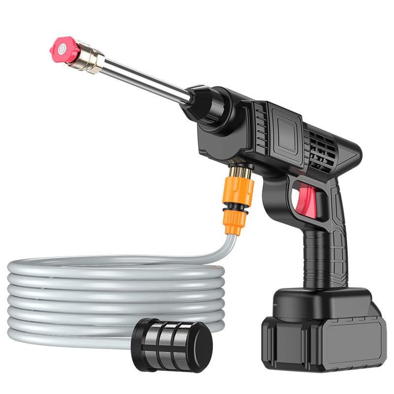 Wireless High-Pressure Car Washer | Cordless Portable Water Gun Kit