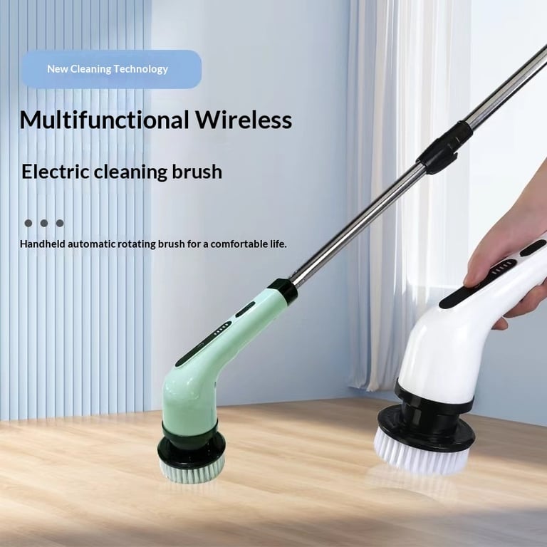 Electric Cleaning Brush with Extendable Handle | Captain Fam thumbnail 11