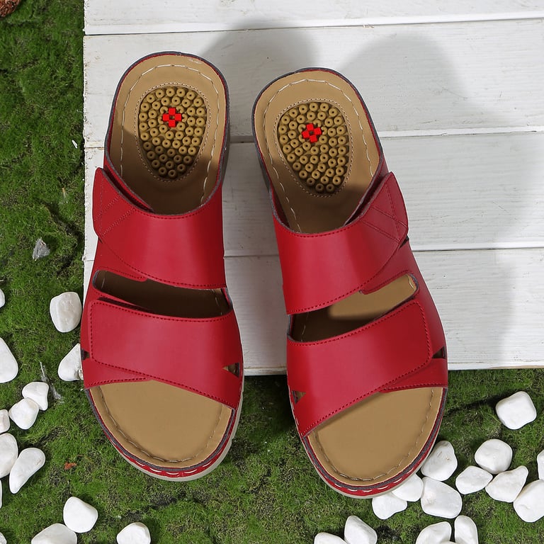 Comfortable Slip-On Beach Sandals for Women | Lightweight & Durable thumbnail 2
