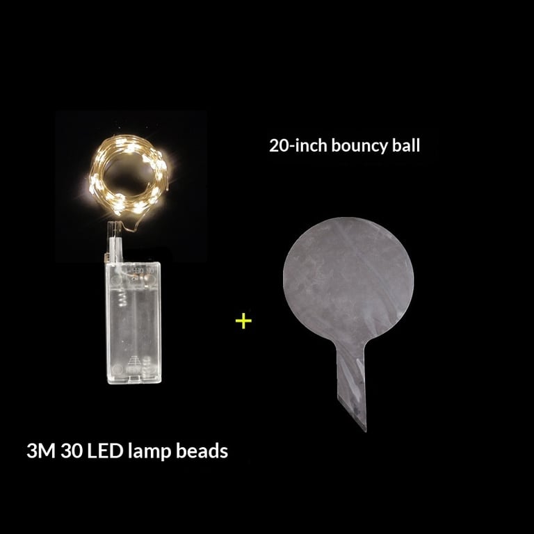 Floating LED Balloon Decorations | 20-inch Glowing Party Lights thumbnail 7