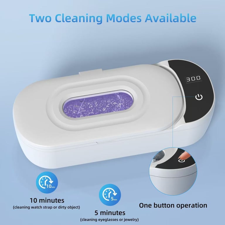 Portable UV Eyeglass Cleaner | Sanitize Glasses, Braces & Jewelry thumbnail 9