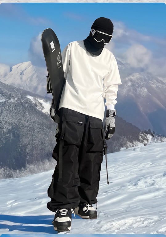 Ice South Korea Multi-Pocket Waterproof Ski Pants | Home & Kitchen Winter Wear thumbnail 13