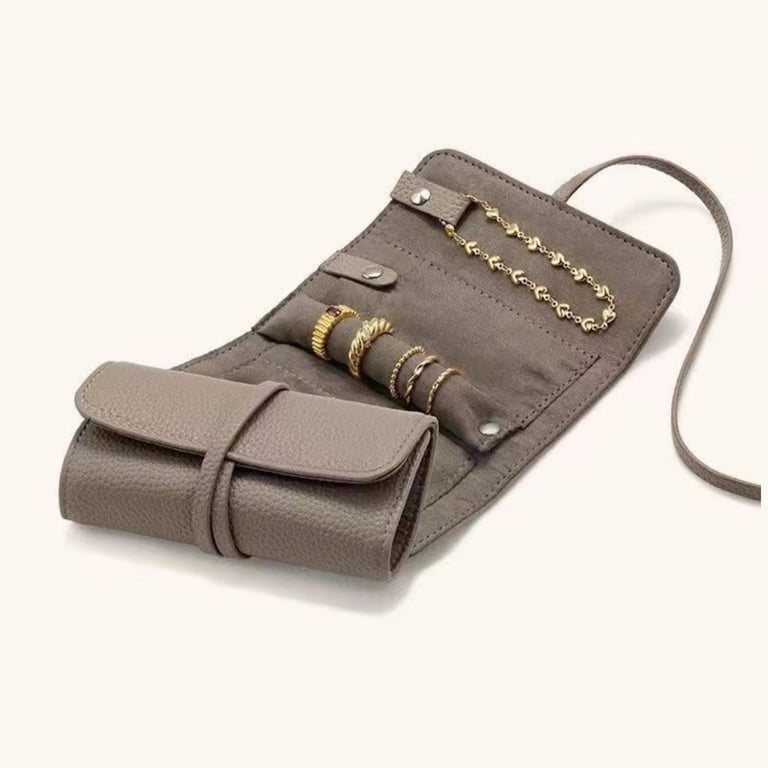 Portable Jewelry Organizer Bag for Necklaces, Rings & Earrings thumbnail 6