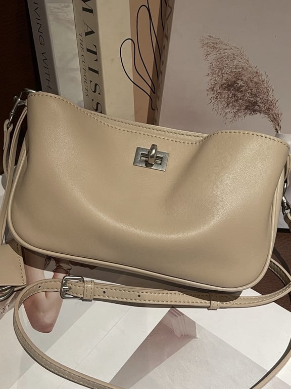 Top-Grain Vegetable-Tanned Leather Kelly Bag | Genuine Cowhide - image 1