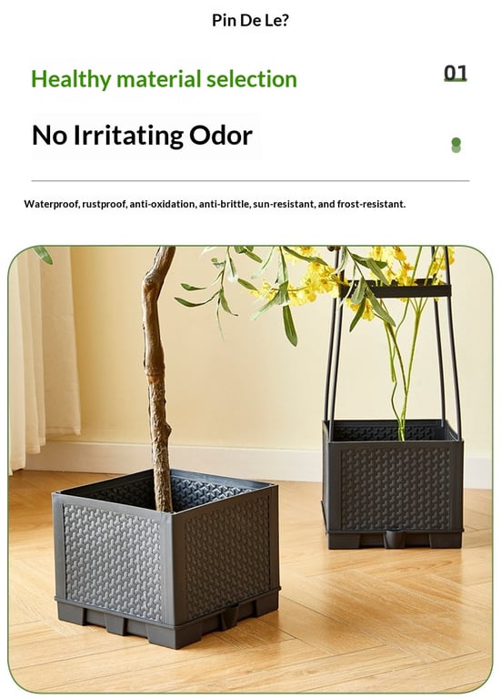 Climbing Plant Planter Box with Trellis | Vertical Garden Balcony thumbnail 18